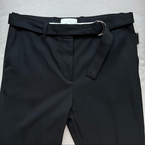 3.1 Phillip Lim Pressed Crop D-Ring Wool Trousers - Picture 8 of 9